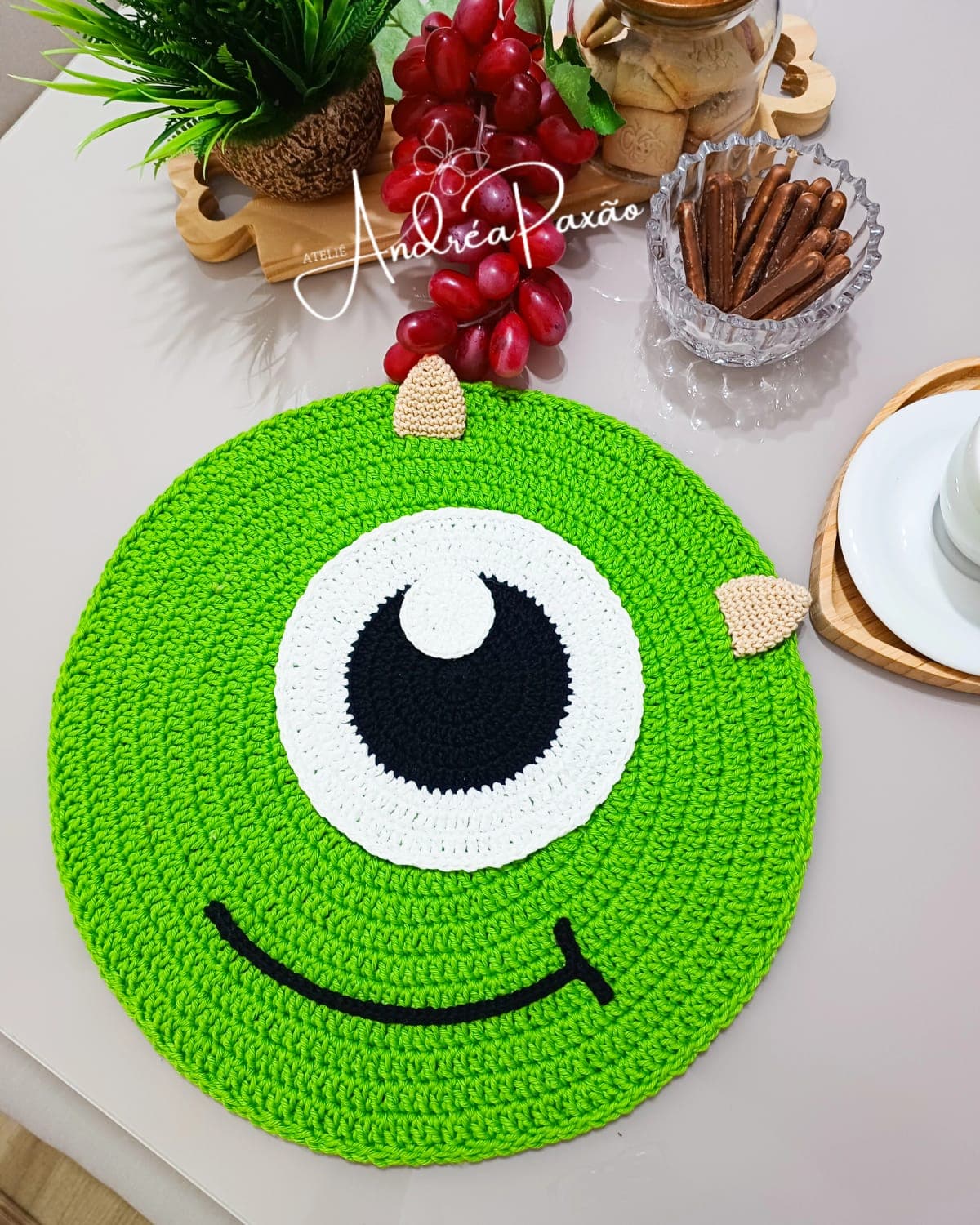 Sousplat do Mike Wazowski